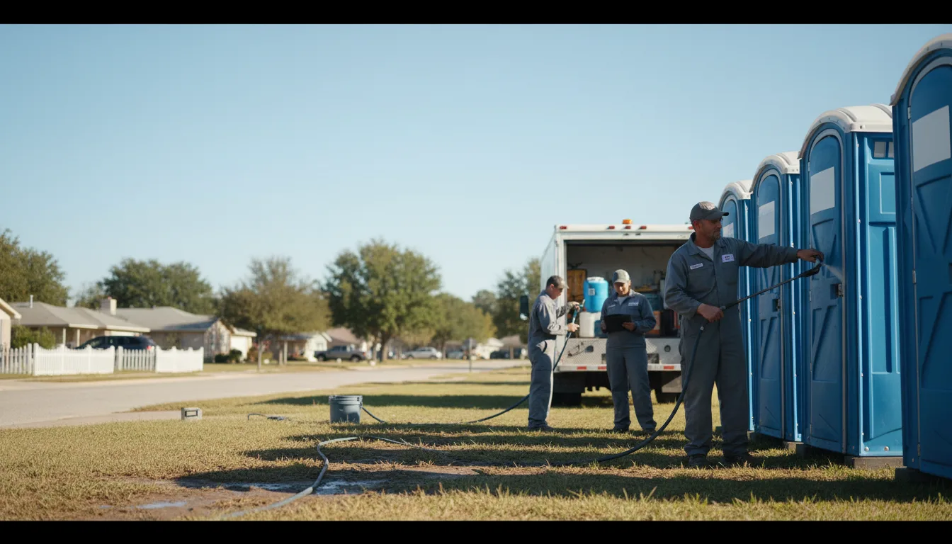 Long-Term Portable Toilet Rental in Fountain, CO near me